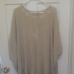 Ladies midi caftan embellished dress